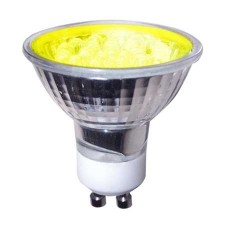 Yellow - 1.8W LED GU10 Low Energy Spotlight (Yellow LIght)