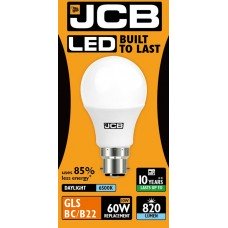 10W (60W) LED GLS Bayonet Light Bulb Daylight White 6500K - Cheap Light Bulbs