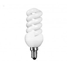 11w Small Edison Screw Extra Mini Low Energy Spiral Light Bulb (Warm White) - Cheap Light Bulbs