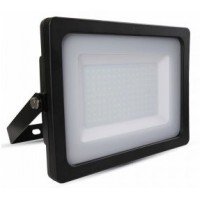 150W Slim LED Security Floodlight Warm White (Black Case) - Cheap Light Bulbs