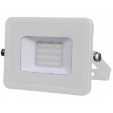 20W Slim LED Floodlight Daylight White (White Case) - Cheap Light Bulbs