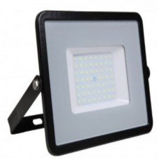 50W Slim Pro LED Security Floodlight Daylight White (Black Case) - Cheap Light Bulbs