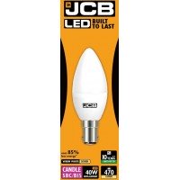 6W (40W) LED Candle Small Bayonet Light Bulb in Warm White - Cheap Light Bulbs