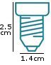 SES / Small Edison Screw / SES Cap